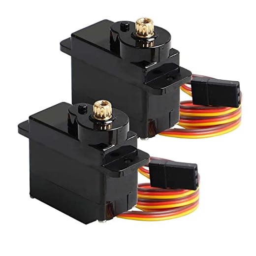 BETU 2Pack Rc Servo 12g Mini Servo, Mini Steering Servo with Metal Gear for RC Car/Boat/Model