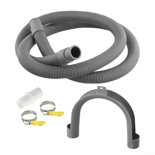 HEBEOT 5M/6M Drain Pipe Washing Machine Dishwasher Drain Waste Hose Extension Pipe Kit for Dishwasher Or Washing Machine(6m)