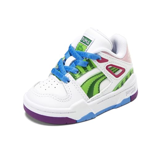 PUMA Toddler Girls Cocom X Slipstream Slip On Sneakers Shoes Casual - White2