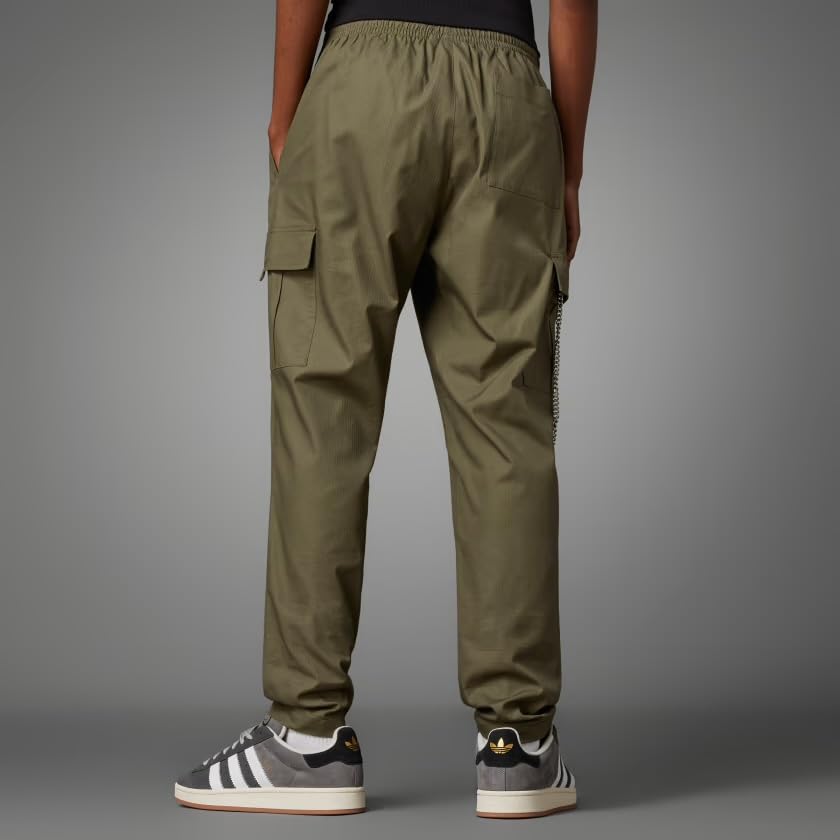 adidas Originals Men's Enjoy Summer Cargo Pants, Olive Strata, Medium2