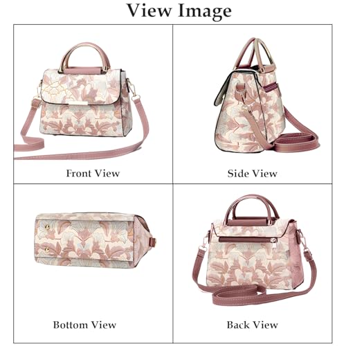 Image of SYGA Women's Cross Border Handbag With Flower Printed Small Square shoulder messenger bag