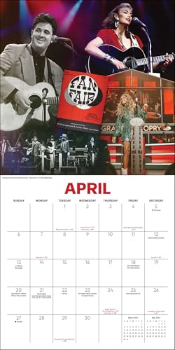 Grand Ole Opry 2025 Wall Calendar: Celebrating 100 Years of the Show That Made Country Music Famous - Image 4