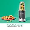 nutribullet Personal Blender, Shakes, Smoothies, Food Prep, and Frozen Blending, 24 Ounces, 600 Watt, Gray, NBR-0601WM #5