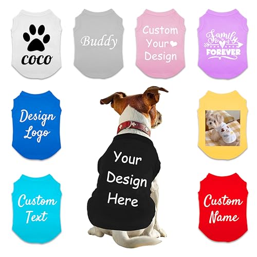 Camiseta personalizada para perro verano transpirable miniatura 6