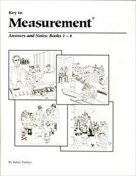 Spiral-bound Key to Measurement, Books 1-4, Answers and Notes Book