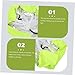 KESYOO 2pcs Convenient Resistance Training Parachute for Running and Soccer Speed Training Equipment for Explosive Power and Agility Athletes Fluorescent