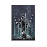 Poster Game Hollow Knight Poster23 - Impression sur toile - D�coration murale moderne pour chambre � coucher - 20 x 30 cm
