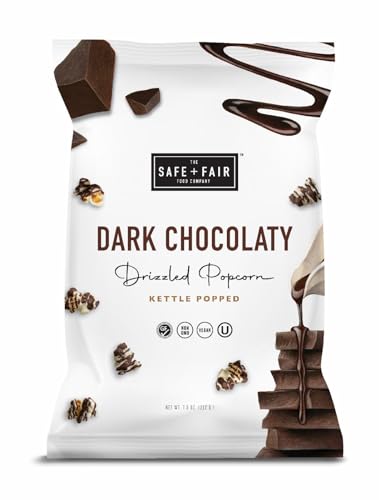 The Safe + Fair Food Company Gourmet Popcorn - Dark Chocolaty - 5.5 oz