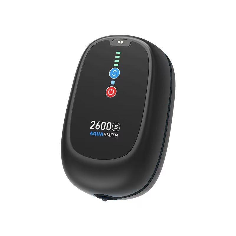 Bait Aerator,Rechargeable Aerator for Fish,IPX7 Waterproof, Suitable for Outdoor Fishing, Power Outage Emergency air Pump, Built-in Battery 2600mah, (