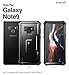 Dexnor Full Body Case for Samsung Galaxy Note 9/6.4 inches, [Built in Screen Protector and Kickstand] Heavy Duty Military Grade Protection Shockproof Protective Cover for Galaxy Note 9,Black