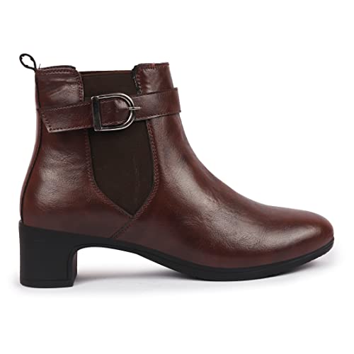 Image of FAUSTO Women Flared Heel Boots