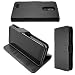 Produktbild caseroxx Handy Hülle Tasche kompatibel mit Emporia Smart 3 Mini Bookstyle-Case Wallet Case in schwarz