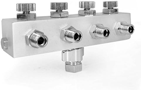 Tattoo Gizmo Airbrush 4 Way Air Hose Splitter,connect four