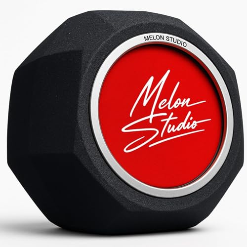 Image of Melon Audio Studio Microphone Foam Screen Pop Filter,Soundproof Room Noise,Recording Wind Screen,Fits All Microphones,Record Professional Vocals Anywhere