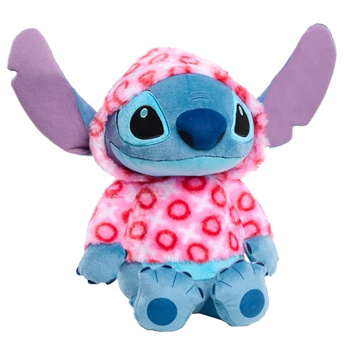 Disney Stitch Large Valentines Heart Hoodie Plush Stuffed Animal - image 6