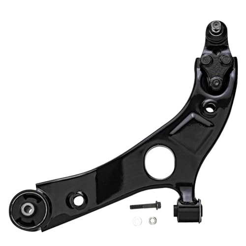 Image of Detroit Axle - Front Lower Control Arms Kit for 2014-2015 Kia Optima, 2 Lower Control Arms w /Ball Joints, 4 Inner & Outer Tie Rods, 2 Sway Bar Links Replacement