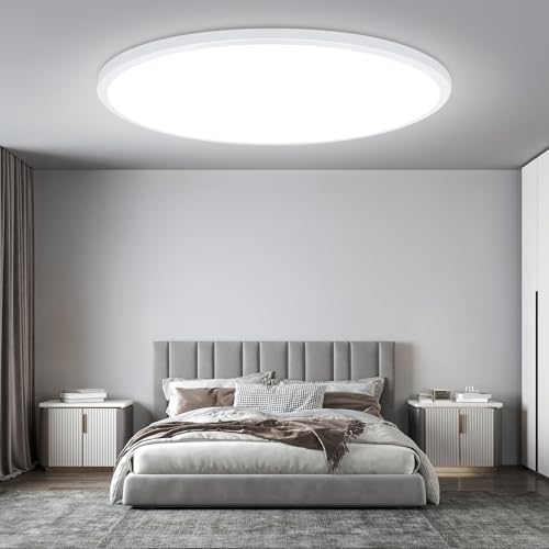 Image of Brightever 15 Inch Dimmable Large Flush Mount Ceiling Light Fixture, 3800LM