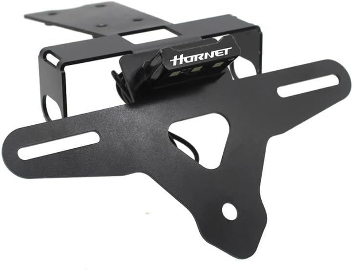 Motorcycle License Plate Bracket Motorcycle L E D License Plate Light Bracket Frame Tail Holder for Ho&n&da CB750 Hornet CB 750 2023