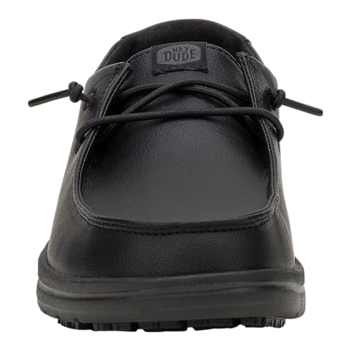 Image of HEYDUDE Women's Wendy Work CE Slip-On Loafers | Lightweight CE-Certified Work Shoes | Water-Repellent & Slip-Resistant Outsole
