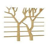 madera forma redonda Mantiene bien organizados sus libros, decoraciones, CD, películas y videojuegos; su diseño simple permite que los estantes de almacenamiento ocupen solo un pequeño espacio en la habitación; conveniente colocado en el apartamento, sala de estar, estudio, dormitorio se convierte en una decoración única.