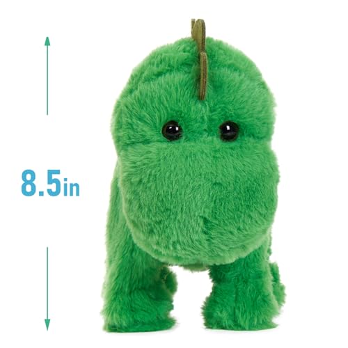 CozyWorld Walking Electronic Dinosaur Toy Electric Singing Interactive Animated Dinosaur Funny Plush Toys Tail Wagging Dinosaur Stuffed Animal Birthday Gifts for Kids,10“ - Thumbnail 6