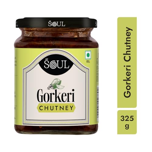 Image of ADF Soul Gorkeri Chutney | A sweet mango chutney crafted with mango chunks, jaggery, and traditional spices | Enjoy it as a delicious side with Indian breads or as a tasty addition to your everyday meals | 325 g.