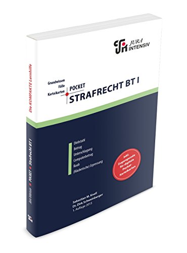 Pocket Strafrecht BT I fiches de revision et cas pratiques pour reviser le droit penal
