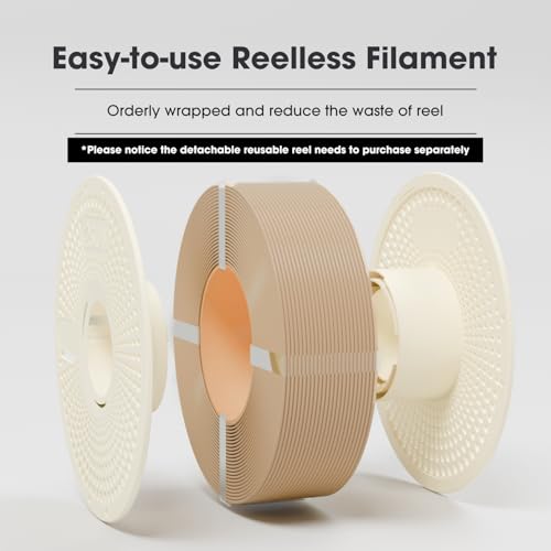 Image of eSUN PLA+ Refilament 1.75mm, 3D Printer Refill PLA Plus, 1KG per Roll, 2 Rolls Spoolless 3D Printing Filament for 3D Printers,Pine Green