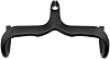 RXL SL 1-1/8 Inch Carbon Fibre Road Bike Handlebar Internal Routing 3K Matte Integrated Carbon Road Bike Handlebar 400 x 90 mm