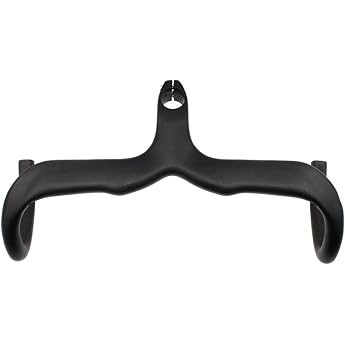 RXL SL Carbon Road Bike Handlebar 28.6 mm Black 3 K Matt Integrated Bicycle Handlebar 420 x 90 mm