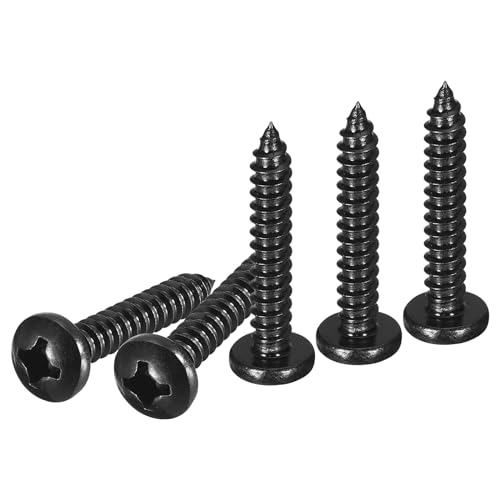 Vis autotaraudeuses 304 en oxyde noir DTGN pour fixation durable de tôle