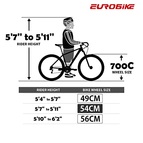 EUROBIKE Road Bike TSM XC550 Bike 21 Speed Dual Disc Brake