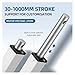 Telescopic Linear Actuator Industrial Grade High Thrust 12V/24V DC Electric Reciprocating Lift Actuator Stroke Range 30-500mm(30mm per S 300N,100MM Stroke_24V)