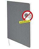 Online Bullet Journal dotted A4 Schwarz be.safe, antibakterielle & antivirale Oberfläche, 192 Seiten gepunktet, Hardcover Notizbuch 80 g/m² FSC-Papier, 02275/6, Schwarz be.safe A4