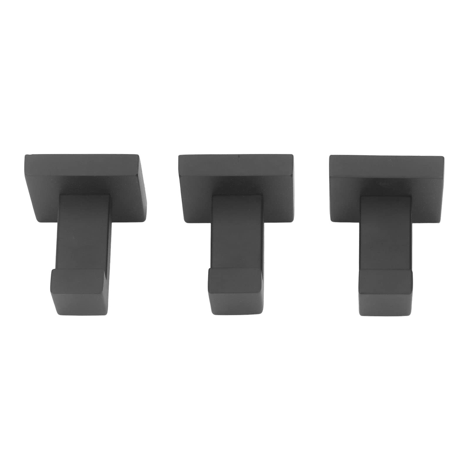 ViaGasaFamido Ganchos de Pared de Acero Inoxidable, 3 Piezas, para Abrigos y Toallas, Resistente al Óxido, Incluye Accesorios de Montaje
