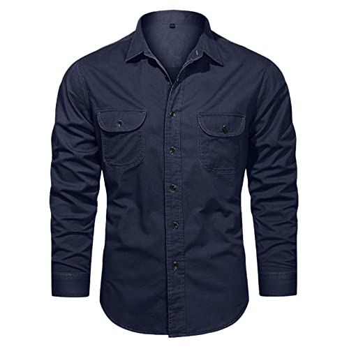 Chemise cardigan camouflage pour hommes avec poche mode