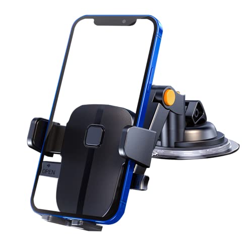 Support de téléphone pour voiture [livré avec une pellicule adhésive] Support universel de téléphone pour voiture, pour le tableau de bord et le pare-brise, compatible avec tous les smartphones Cover