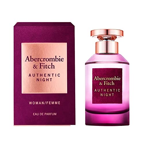 Abercrombie & Fitch Authentic Night For Women Eau De Parfum Spray 50ml Cover