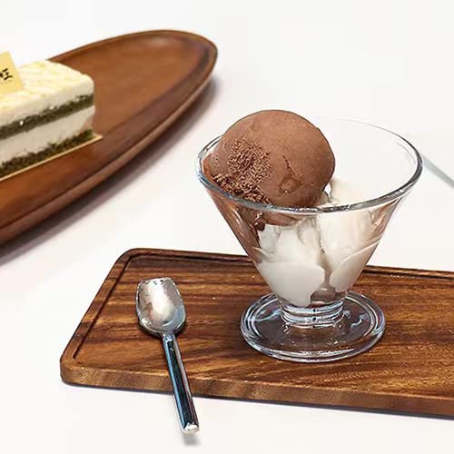 Qappda Small Glass Bowl Set Of 12,Clear 6Oz Dessert Bowls,Elegant Glass Ice Cream Dessert Cup 200Ml Trifle Party Bowl Glass Pudding Cup For Sundae,Snack,Cereal,Fruit,Pudding #TOP5