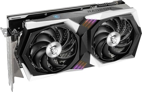 Image of RX 6700 XT Radeon Gaming X 12G Graphics Card - 12GB GDDR6 192-Bit Gaming GPU, Twin FROZR 8 Cooling, TORX Fan 4.0, PCIe Gen 4, HDMI 2.1, DisplayPort 1.4a, AMD RDNA 2 Graphics Card