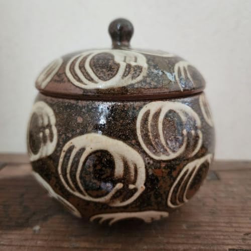 仁王窯】壺屋焼 やちむん タラフー 大型タラフー 蓋物 蓋壺 甕 【公式