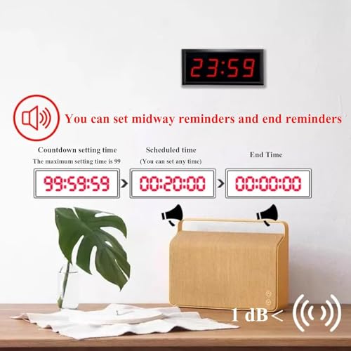 Cronómetro con temporizador digital, temporizador de intervalo de fitness, modos de cronógrafo/cuenta atrás/cronómetro, anuncio de voz, carreras de gimnasio/velocidad, pantalla de una sola cara, 3