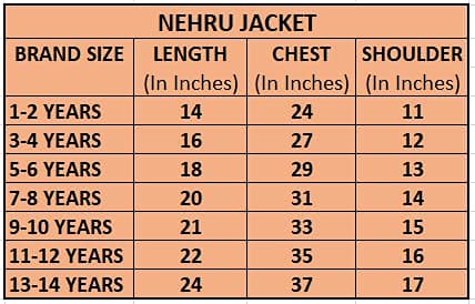 Image of KRAFT INDIA Boys Satin Printed Nehru Jacket Only