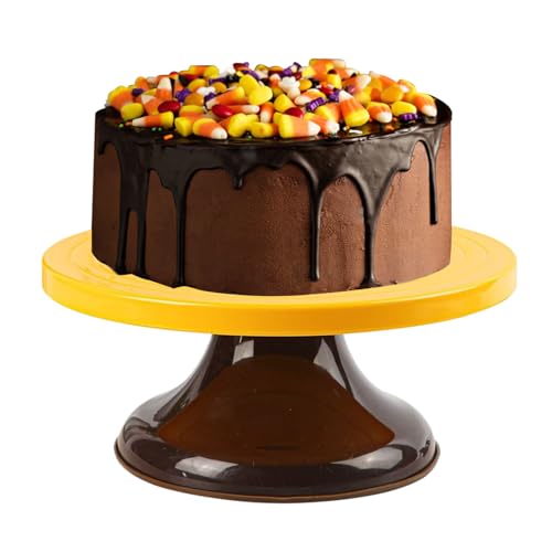 Giratorio para Tartas,Bandeja De Servir Alimentos 25 Cm | Mesa Giratoria para Servir Postres,Cocina Hogar Pastelería Bodas Cumpleaños