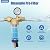 Reusable Whole House Spin Down Sediment Water Filter, 40 Micron Flushable Prefilter Filtration for Plumbing Pystem, Water Softeners 3/4" FNPT