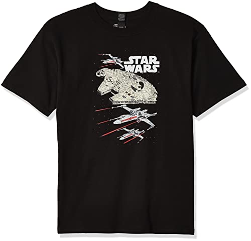 STAR WARS Boy's Starship Battle T-Shirt - Black - X Small by STAR WARS - Used condition - Image 2