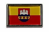 Retro con clip a farfalla U24 Pin Seeburg (Bassa Sassonia) spilla con bandiera, 15 x 23 mm, Acrilico