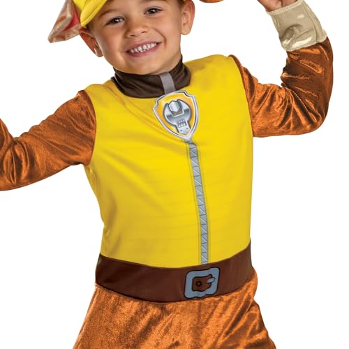 Disfraz completo Paw Patrol Rubble para bebé miniatura 4
