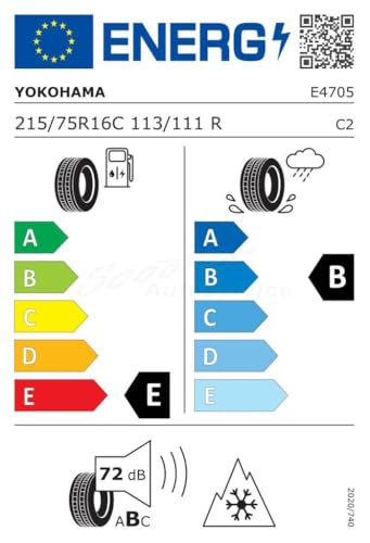 Yokohama W.Drive (WY01) M+S - 215/75R16 113R - Pneumatico Invernale - 2