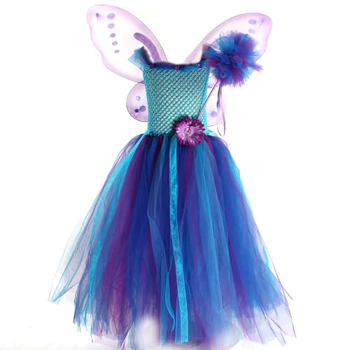 Disfraz de para niños, vestido de festival de concurso con alas y, disfraz de de, para actuaciones en escenario, Halloween, cosplay, fiesta, feria, festival, Navidad